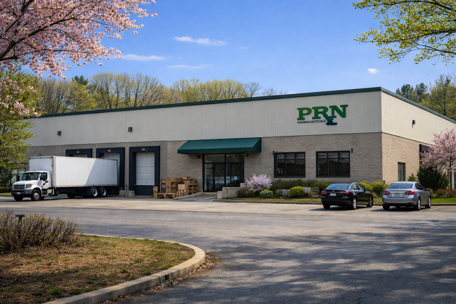 Premium Rx National's warehouse and distribution facility supporting outbound fulfillment.